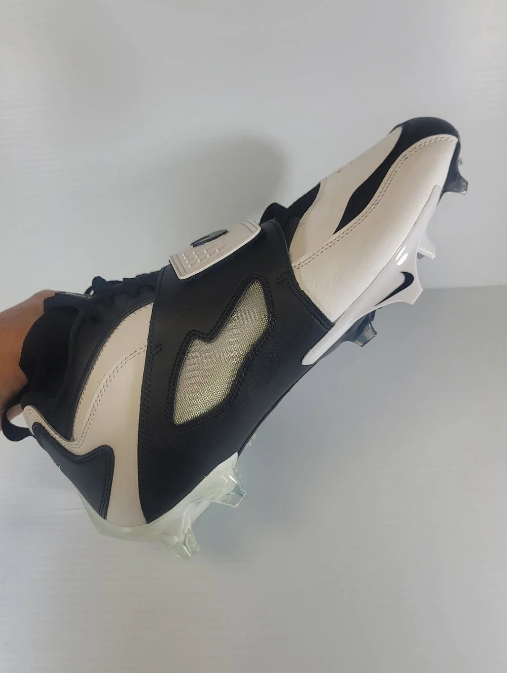 Nike Vapor Edge DT ‘93 TD White Black Men’s Football Cleats HF5298-101